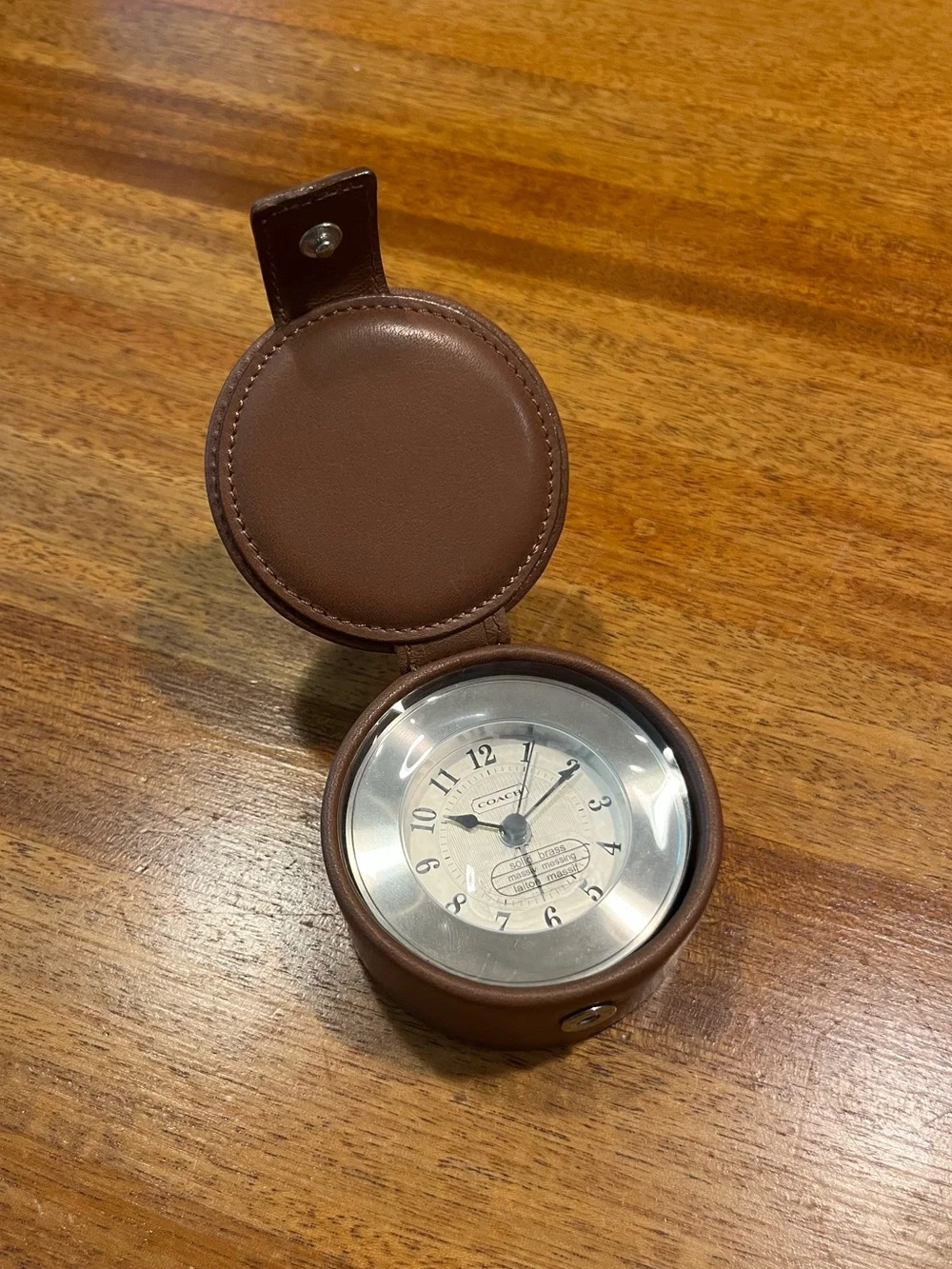 RARE Vintage Coach Travel Clock